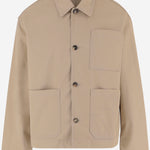 GIACCA IN COTONE CON TASCHE APPLICATE JK0420 PG1933132 JW ANDERSON 