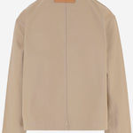 GIACCA IN COTONE CON TASCHE APPLICATE JK0420 PG1933132 JW ANDERSON 