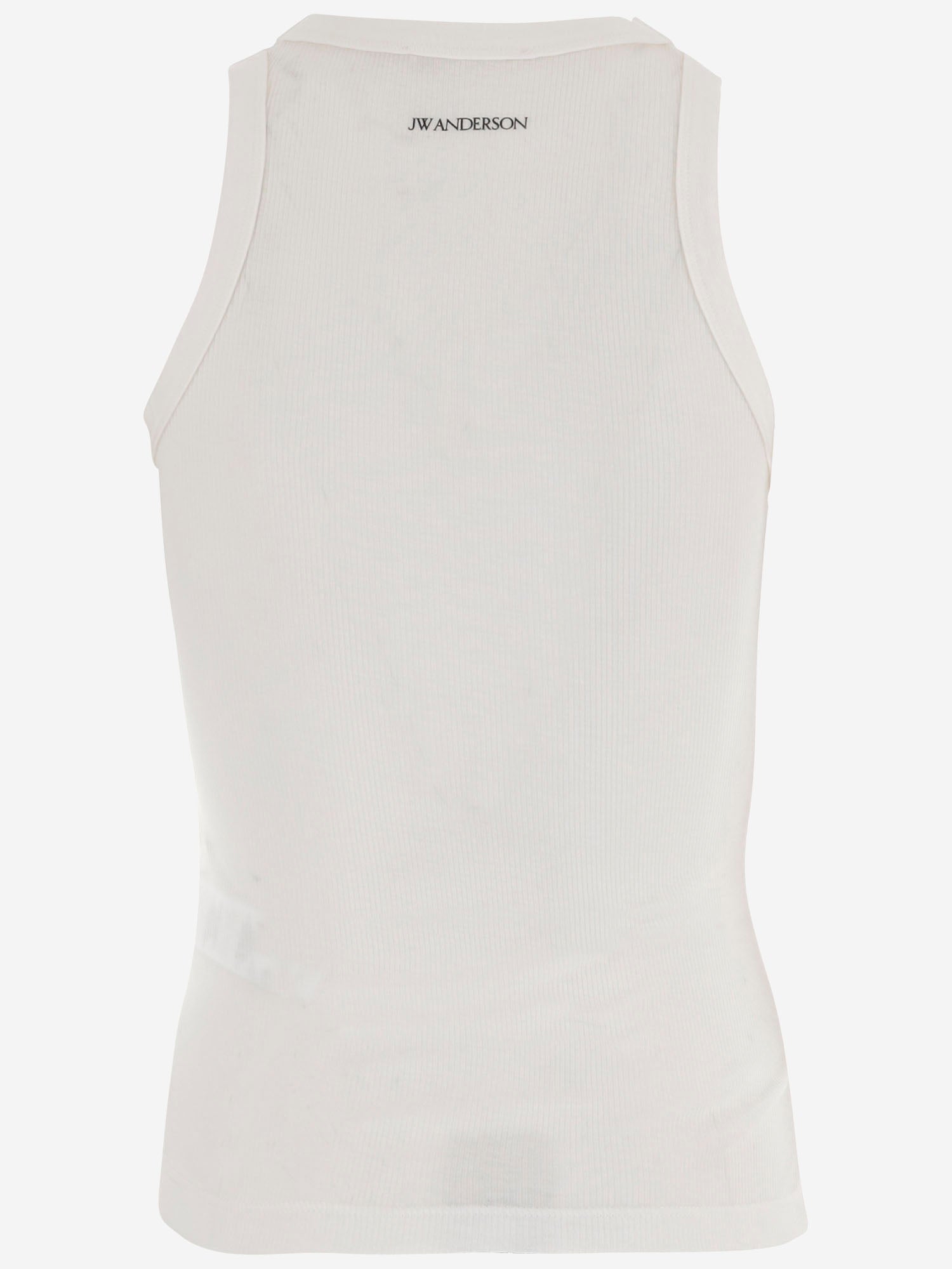 Canotta in modal con logo JO0291 PG1904002 JW ANDERSON 