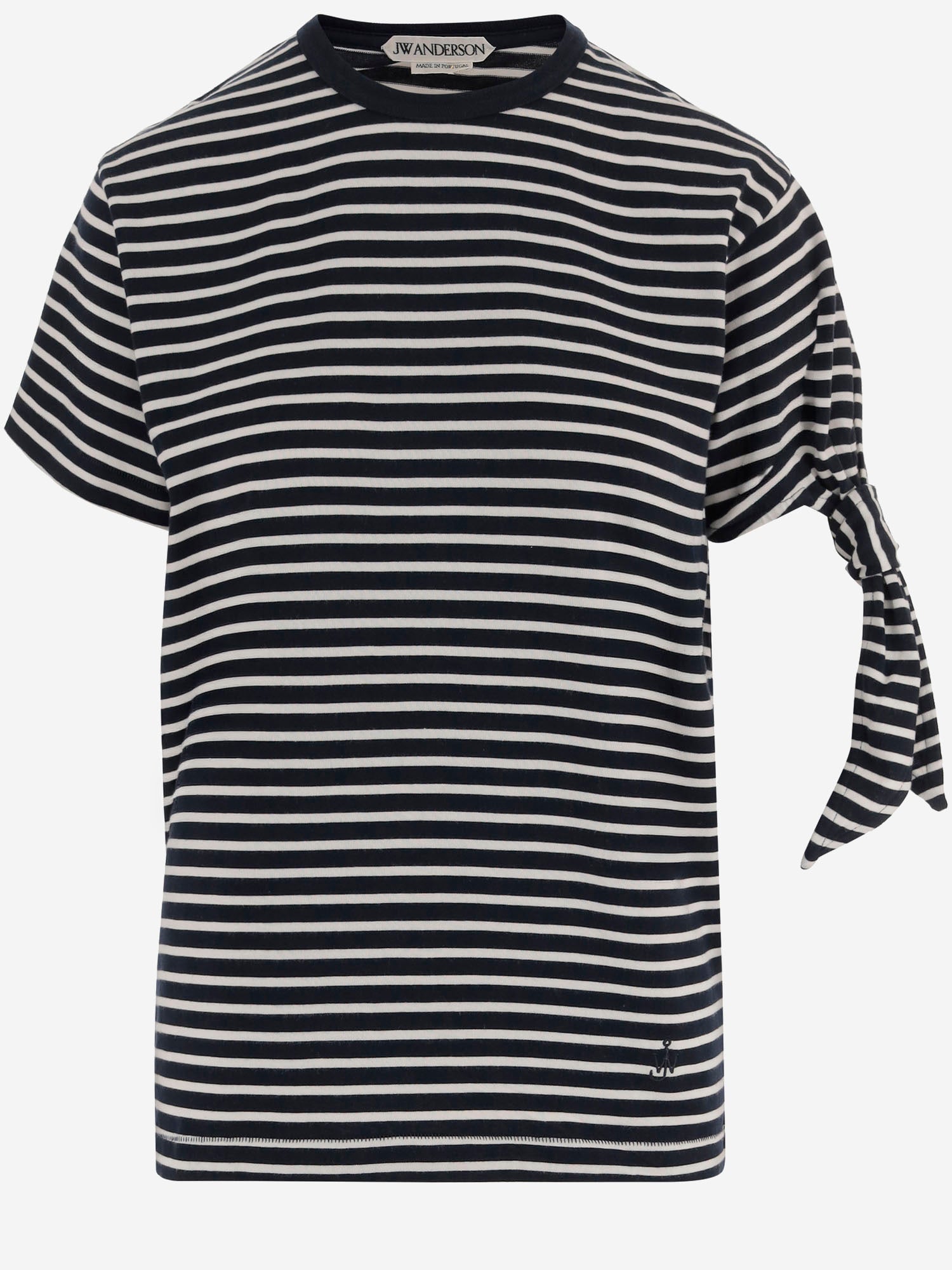 T-SHIRT a righe in cotone JT0334 PG1946389 JW ANDERSON 