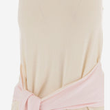 MAGLIA SMANICATA IN COTONE E CASHMERE KW1455 YN0459006 JW ANDERSON 