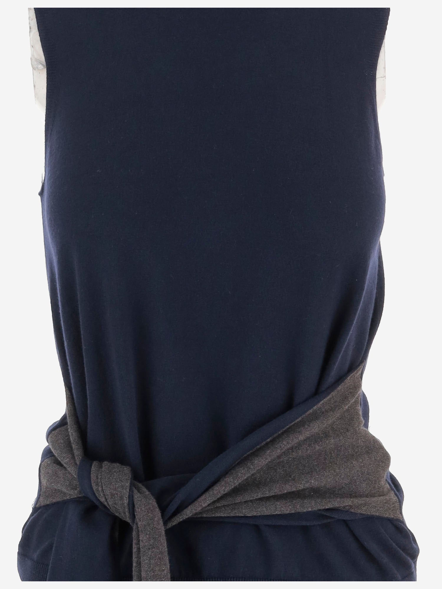 MAGLIA SMANICATA IN COTONE E CASHMERE KW1455 YN0459888 JW ANDERSON 
