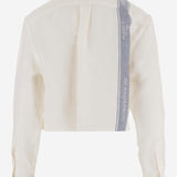 CAMICIA CROP IN LINO SH0384 PG1898614 JW ANDERSON 