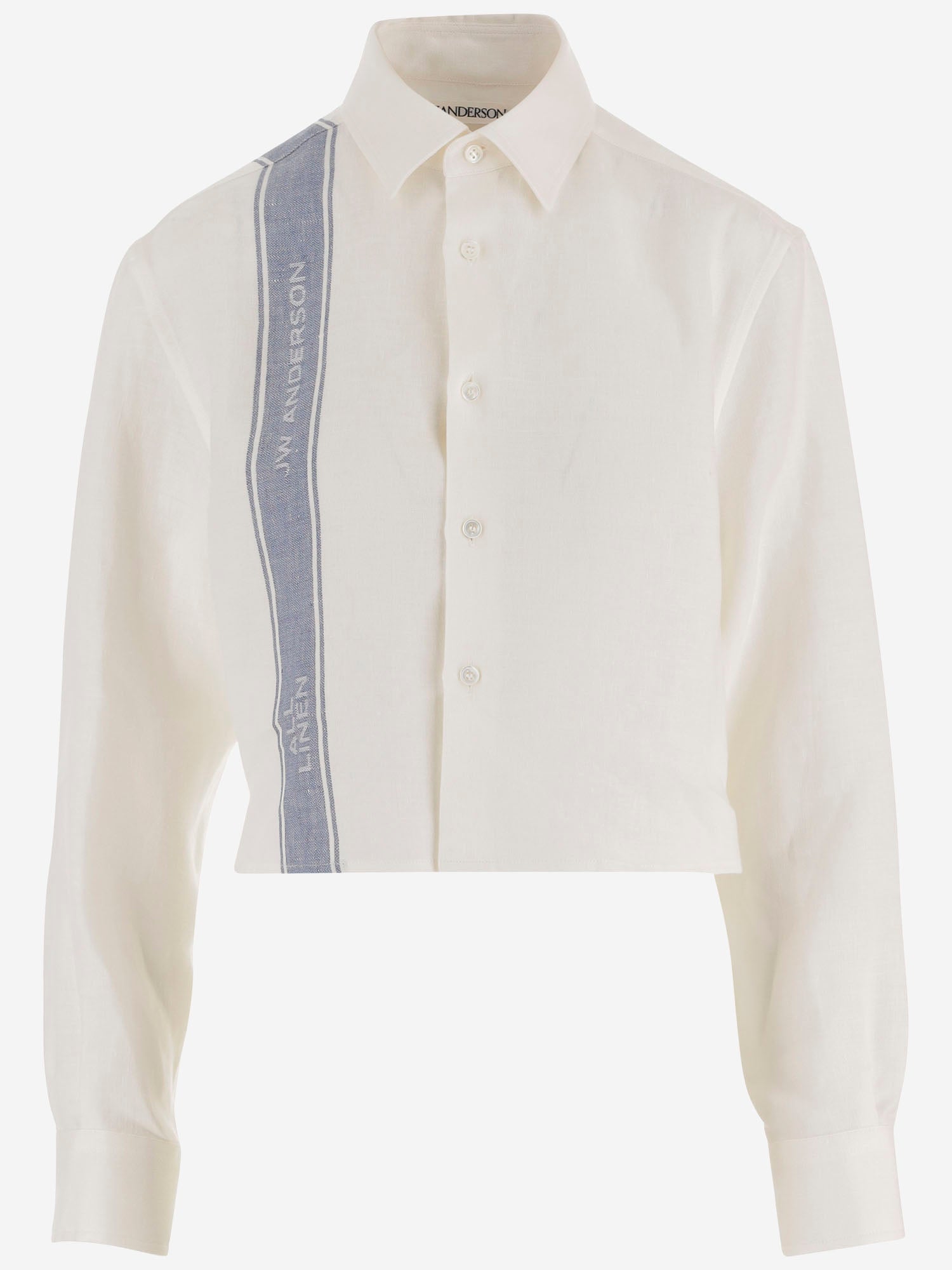 CAMICIA CROP IN LINO SH0384 PG1898614 JW ANDERSON 