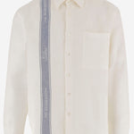 CAMICIA IN LINO CON LOGO SH0385 PG1898614 JW ANDERSON 
