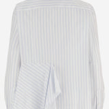 CAMICIA ASIMMETRICA DRAPPEGGIATA IN COTONE SH0386 PG1892023 JW ANDERSON 