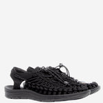 SANDALI UNEEK IN PELLE 1014099 BLACK KEEN 