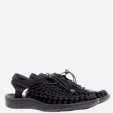 SANDALI UNEEK IN PELLE 1014099 BLACK KEEN 