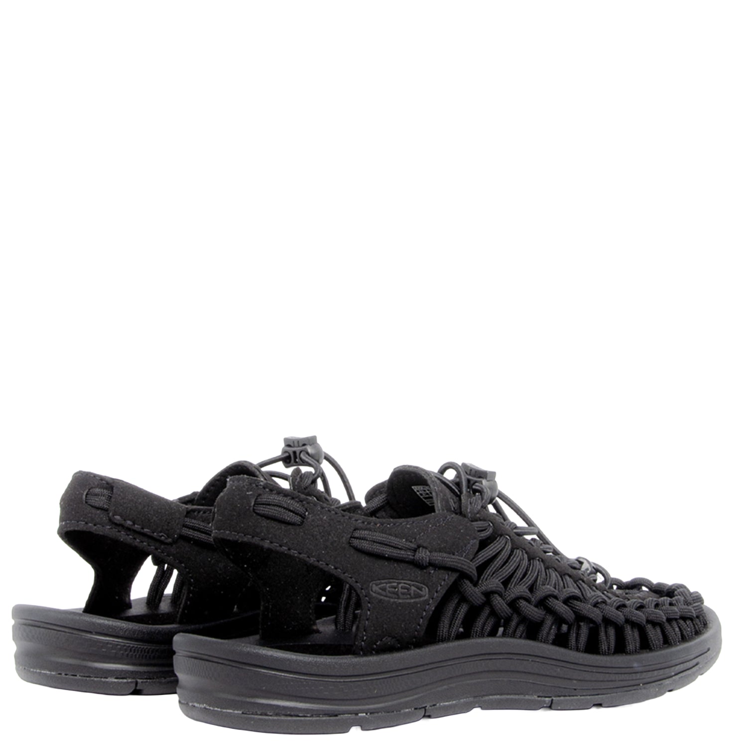 SANDALI UNEEK IN PELLE 1014099 BLACK KEEN 