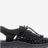 SANDALI UNEEK IN PELLE 1014099 BLACK KEEN 