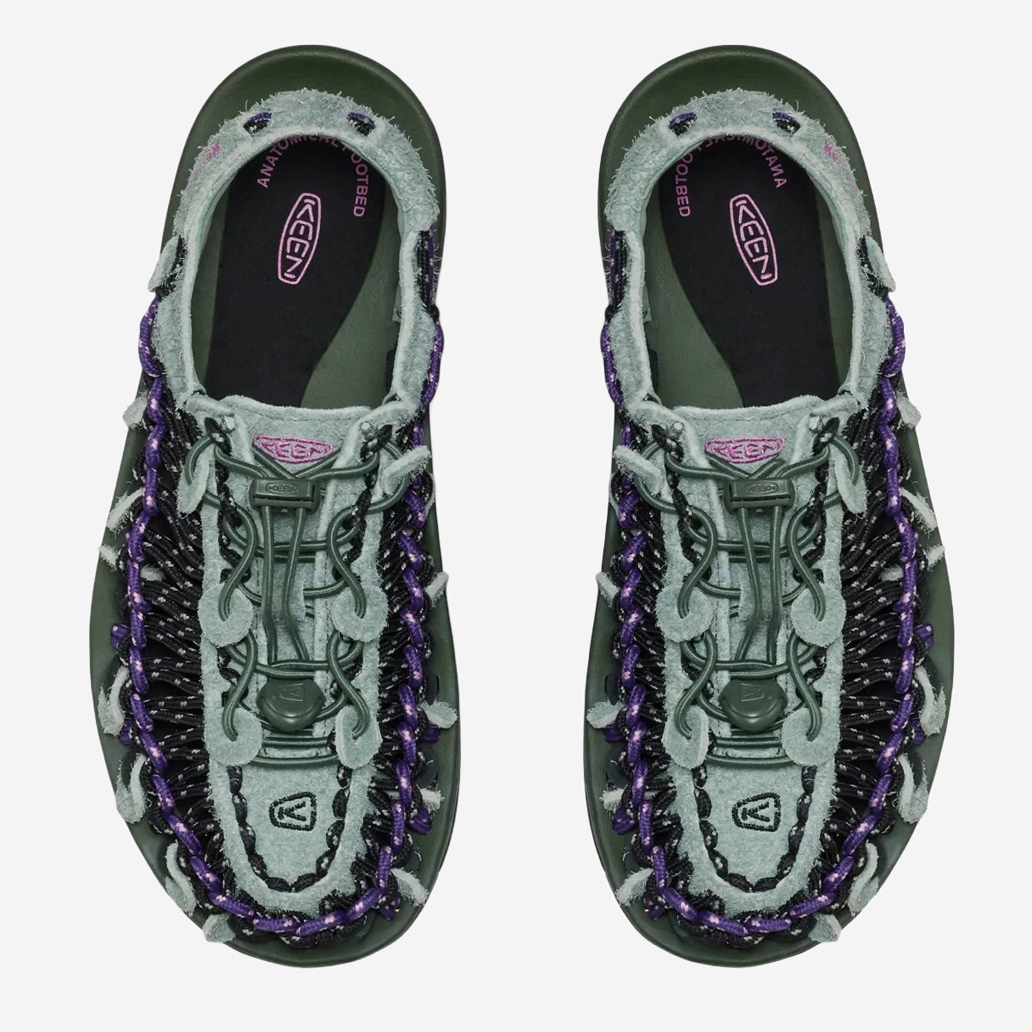 SANDALI UNEEK IN PELLE 1032222 GREENSPRING KEEN 