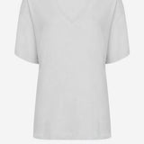 T-SHIRT LINDA IN COTONE E CASHMERE 181251015 100 KHAITE 