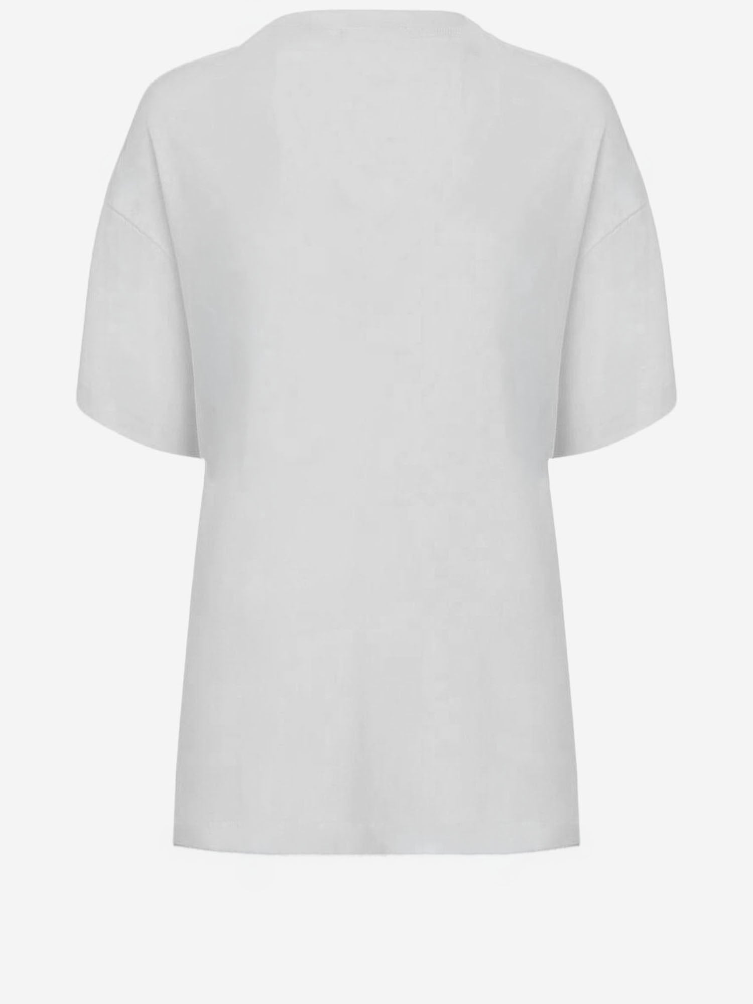 T-SHIRT LINDA IN COTONE E CASHMERE 181251015 100 KHAITE 