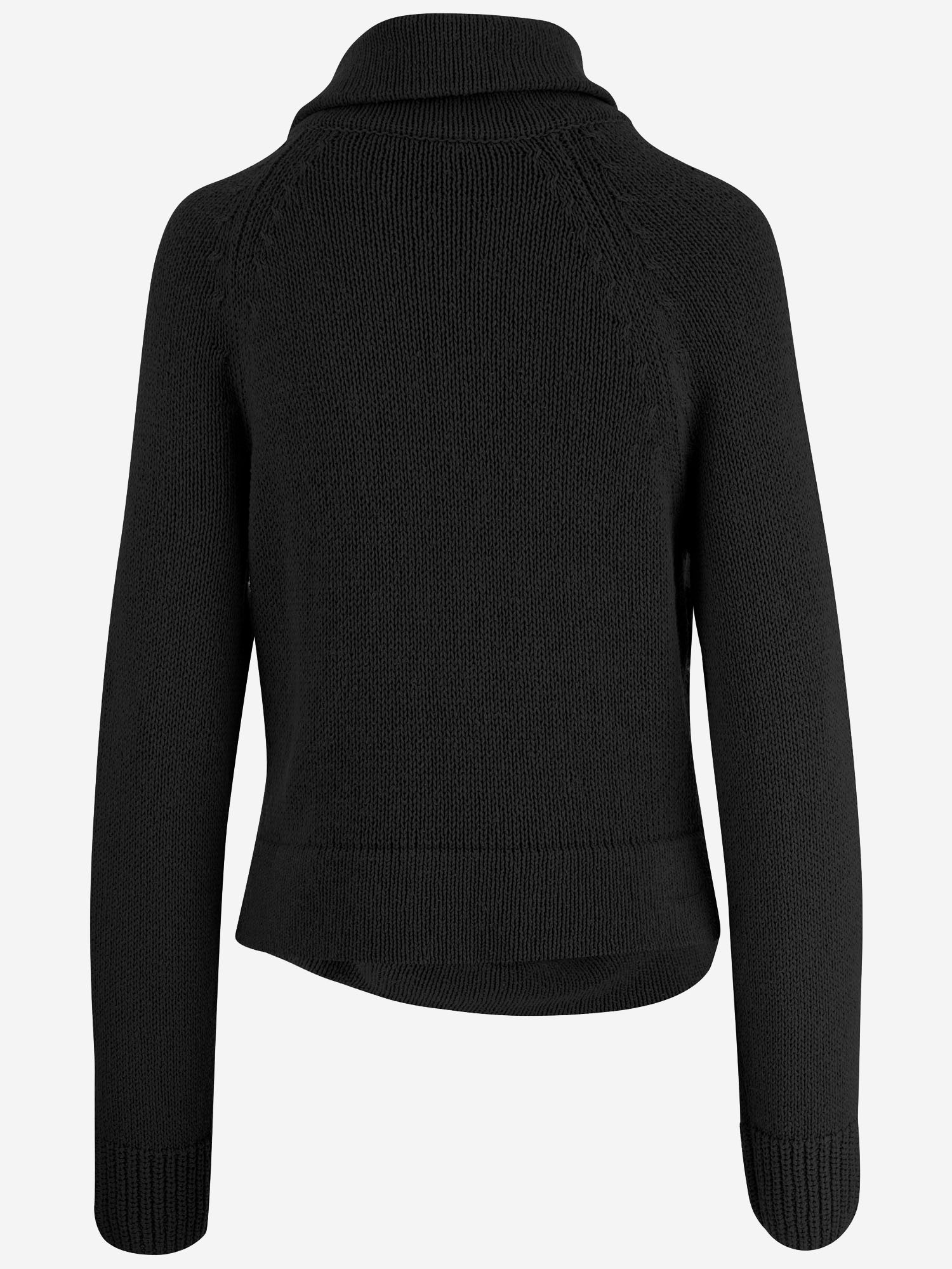 MAGLIA IN SETA E COTONE CON ABOTTONATURA ASIMMETRICA 9813458 200 KHAITE 
