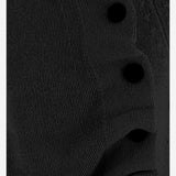 MAGLIA IN SETA E COTONE CON ABOTTONATURA ASIMMETRICA 9813458 200 KHAITE 