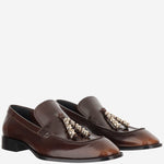 Mocassini Edge in pelle di vitello spazzolata L814379X69 3100 LOEWE 