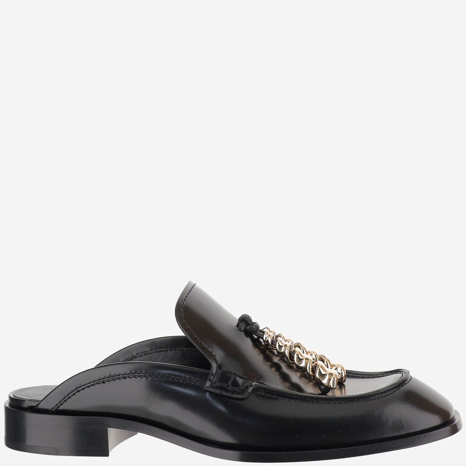 Mocassini mule Edge in pelle di vitello spazzolata L814379X70 1100 LOEWE 