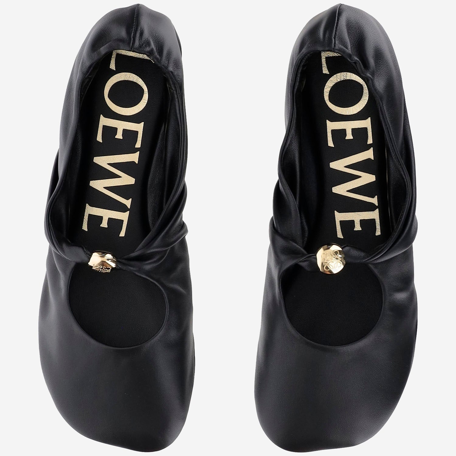 Ballerine Pebble Soft in pelle L815466X46 1100 LOEWE 