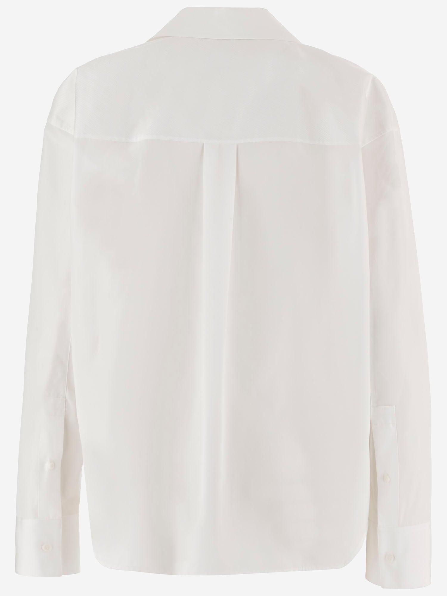 Camicia asimmetrica in cotone S359Y05XEZ 2100 LOEWE 