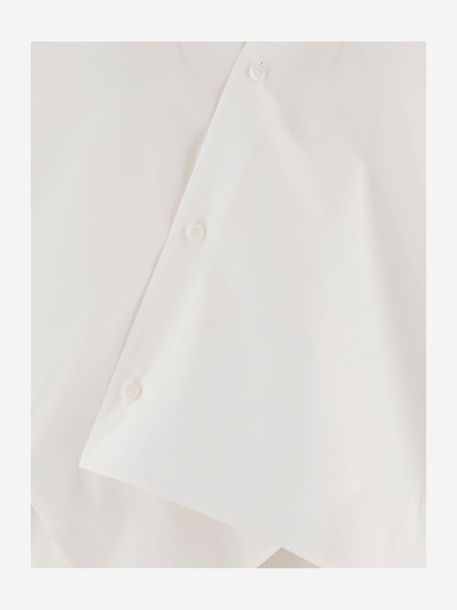 Camicia asimmetrica in cotone S359Y05XEZ 2100 LOEWE 
