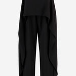 PANTALONI IN LANA CON DRAPPEGGI S540Y04XNC 1100 LOEWE 