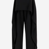 PANTALONI IN LANA CON DRAPPEGGI S540Y04XNC 1100 LOEWE 