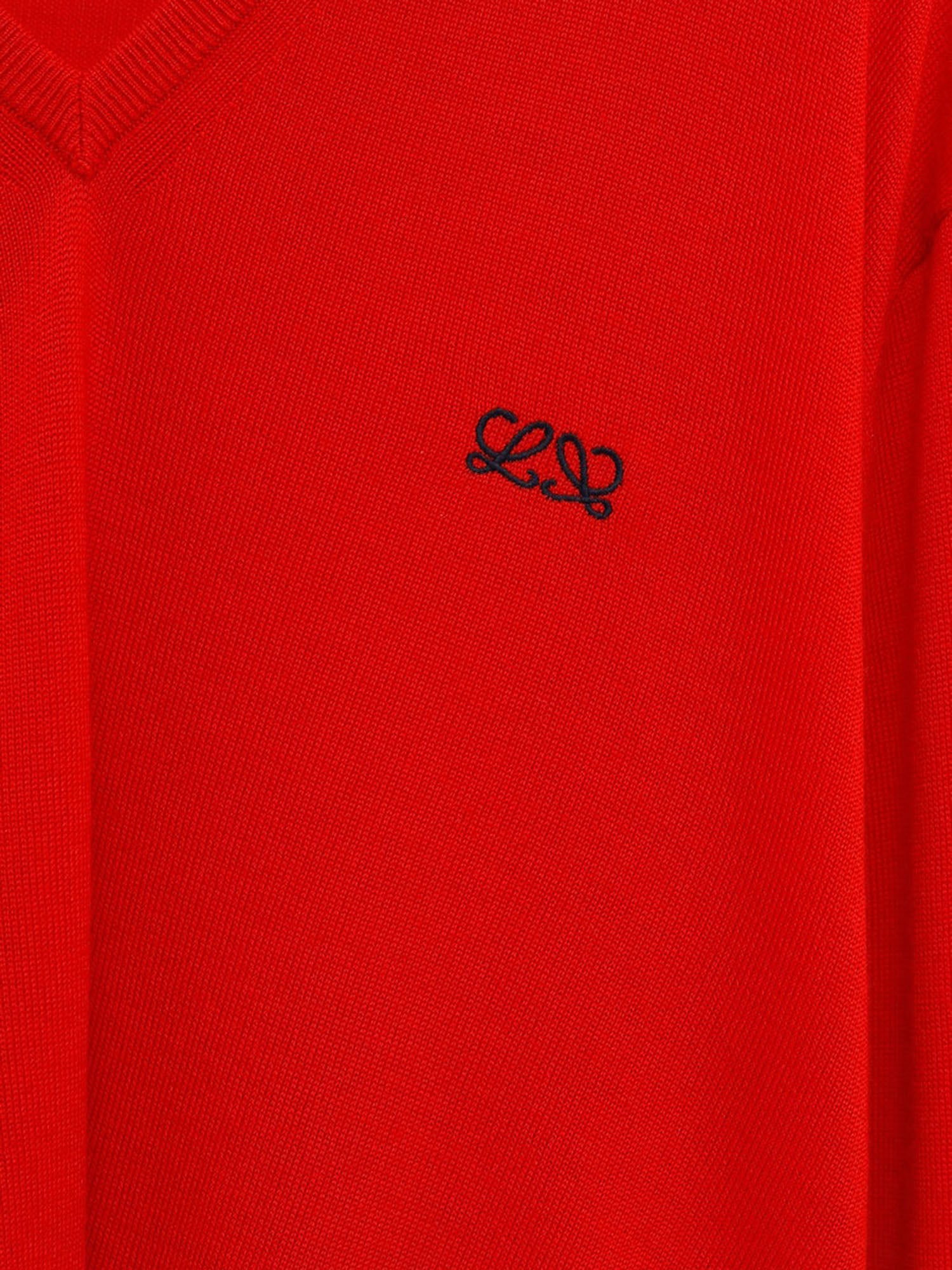 MAGLIA IN LANA CON LOGO S540Y14KHD 7100 LOEWE 