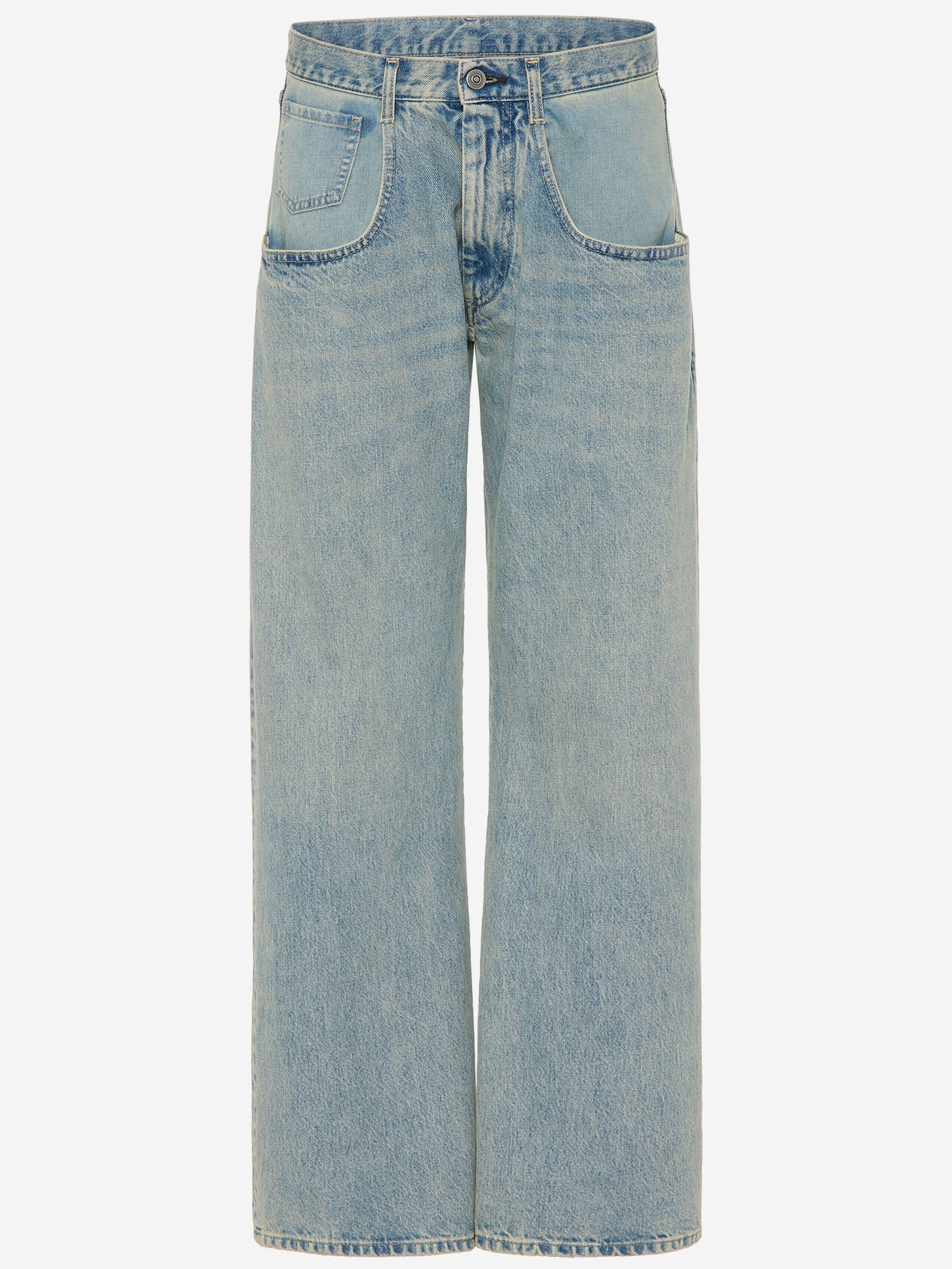 JEANS IN DENIM DI COTONE S29LA0108 M30066962 MAISON MARGIELA 
