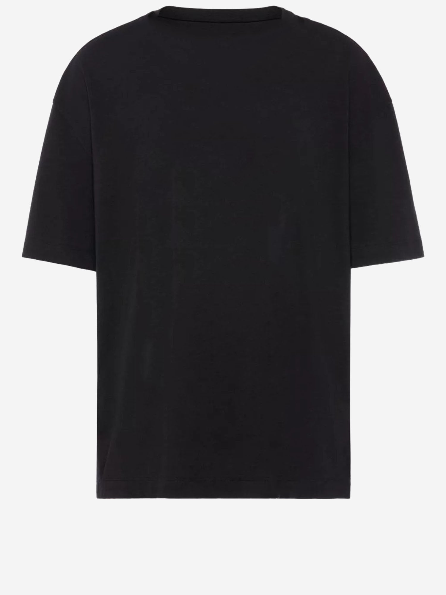 T-SHIRT IN COTONE CON LOGO S50GC0730 M20164861 MAISON MARGIELA 