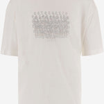 T-SHIRT IN COTONE CON LOGO S50GC0732 M20164971 MAISON MARGIELA 