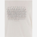 T-SHIRT IN COTONE CON LOGO S50GC0732 M20164971 MAISON MARGIELA 