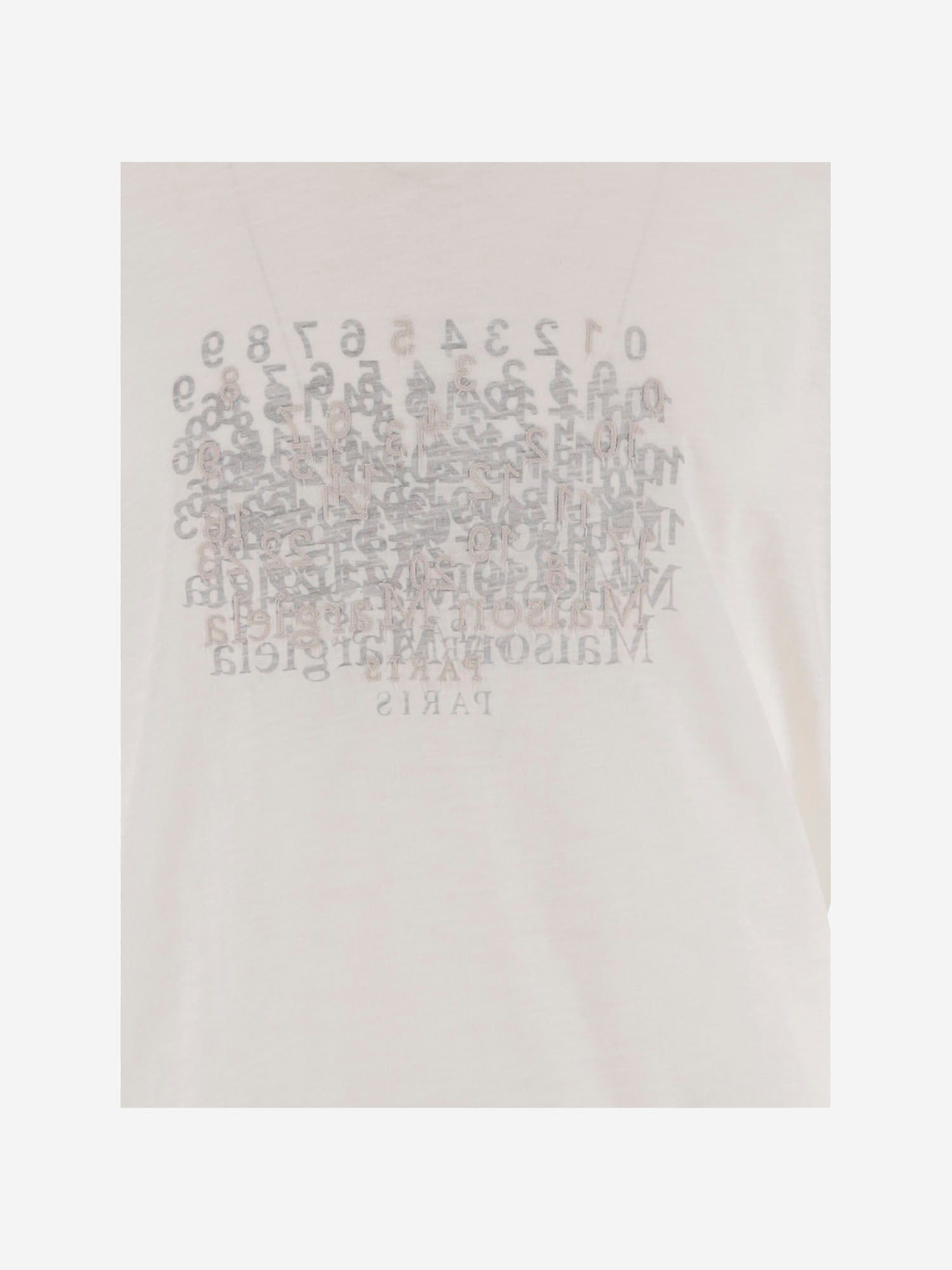 T-SHIRT IN COTONE CON LOGO S50GC0732 M20164971 MAISON MARGIELA 