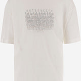 T-SHIRT IN COTONE CON LOGO S50GC0732 M20164971 MAISON MARGIELA 