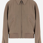 GIACCA IN LANA VERGINE CON ZIP S51AM0509 M35062804 MAISON MARGIELA 