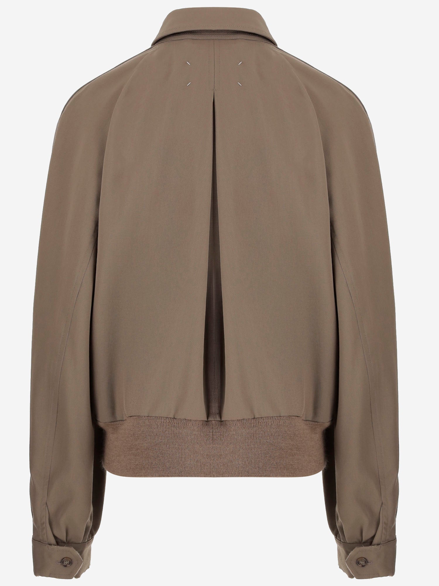 GIACCA IN LANA VERGINE CON ZIP S51AM0509 M35062804 MAISON MARGIELA 