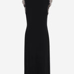ABITO IN MISTO SETA CON INSERTI IN PIZZO S51DD0058 M35798900 MAISON MARGIELA 