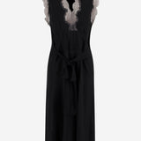 ABITO IN MISTO SETA CON INSERTI IN PIZZO S51DD0058 M35798900 MAISON MARGIELA 