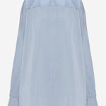 CAMICIA OVERSIZE IN COTONE E SETA S51DT0025 M35751001F MAISON MARGIELA 