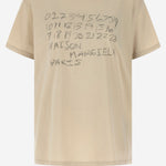 T-SHIRT IN COTONE CON LOGO S51GC0544 S24575119 MAISON MARGIELA 