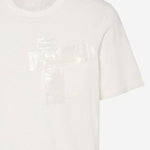 T-SHIRT IN COTONE CON CON NASTRO ADESIVO S67GC0048 S24575101 MAISON MARGIELA 