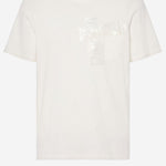 T-SHIRT IN COTONE CON CON NASTRO ADESIVO S67GC0048 S24575101 MAISON MARGIELA 