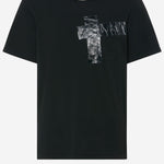 T-SHIRT IN COTONE CON CON NASTRO ADESIVO S67GC0048 S24575860 MAISON MARGIELA 
