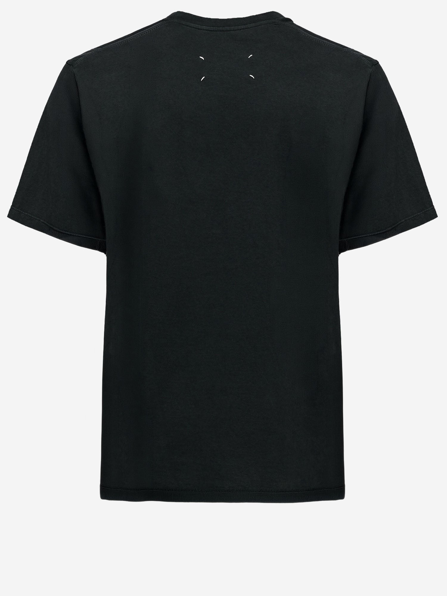 T-SHIRT IN COTONE CON CON NASTRO ADESIVO S67GC0048 S24575860 MAISON MARGIELA 