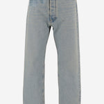 JEANS IN DENIM DI COTONE S67LA0046 M30066962 MAISON MARGIELA 