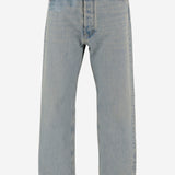 JEANS IN DENIM DI COTONE S67LA0046 M30066962 MAISON MARGIELA 