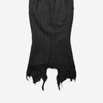 GONNA IN MISTO COTONE CON ORLO SFRANGIATO MAT02SK102 1 MATIERES FECALES 