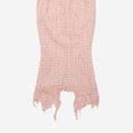 GONNA IN MISTO COTONE CON ORLO SFRANGIATO MAT02SK102 2 MATIERES FECALES 