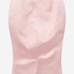 GONNA IN COTONE E SETA MAT02SK103 2 MATIERES FECALES 