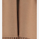 CAPPOTTO IN PURA CAMMELLO CON FRANGE MXMABILITA 001 MAX MARA 