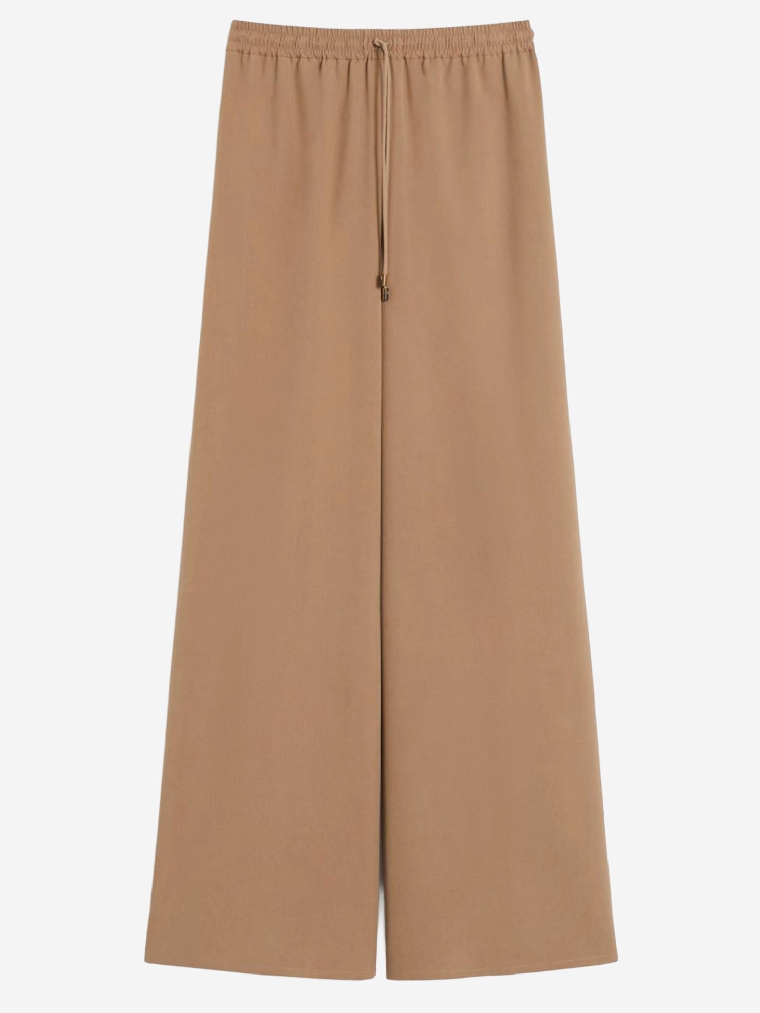 PANTALONI A GAMBA AMPIA IN SETA LAVATA MXMGENERO 016 MAX MARA 